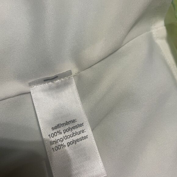 Maurice’s Floral Green Spring Yellow Mini Dress Size Medium womens - Picture 6 of 6